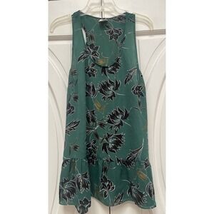 Cabi Women's Size M Sleeveless Dark Green Sleeveless Blouse Career Tank